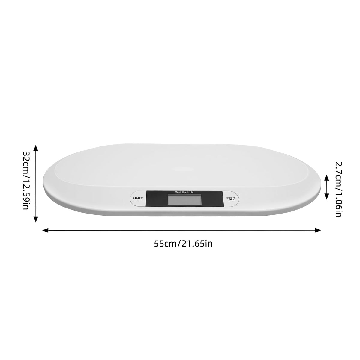 Digital Baby Scale 44Lbs LCD Display Y22316