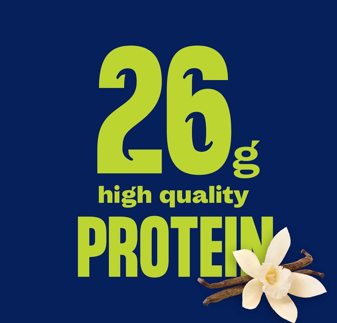 Vanilla 26 Gram Protein Shakes 8 Pack F7945