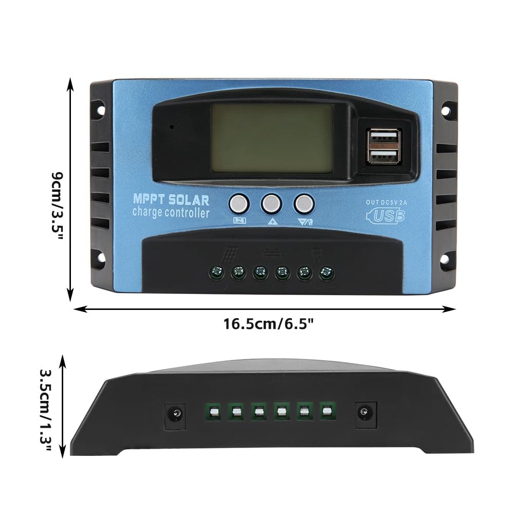 400 Watt Monocrystalline Solar Panel Kit with 30A MPPT Charge Controller H8906