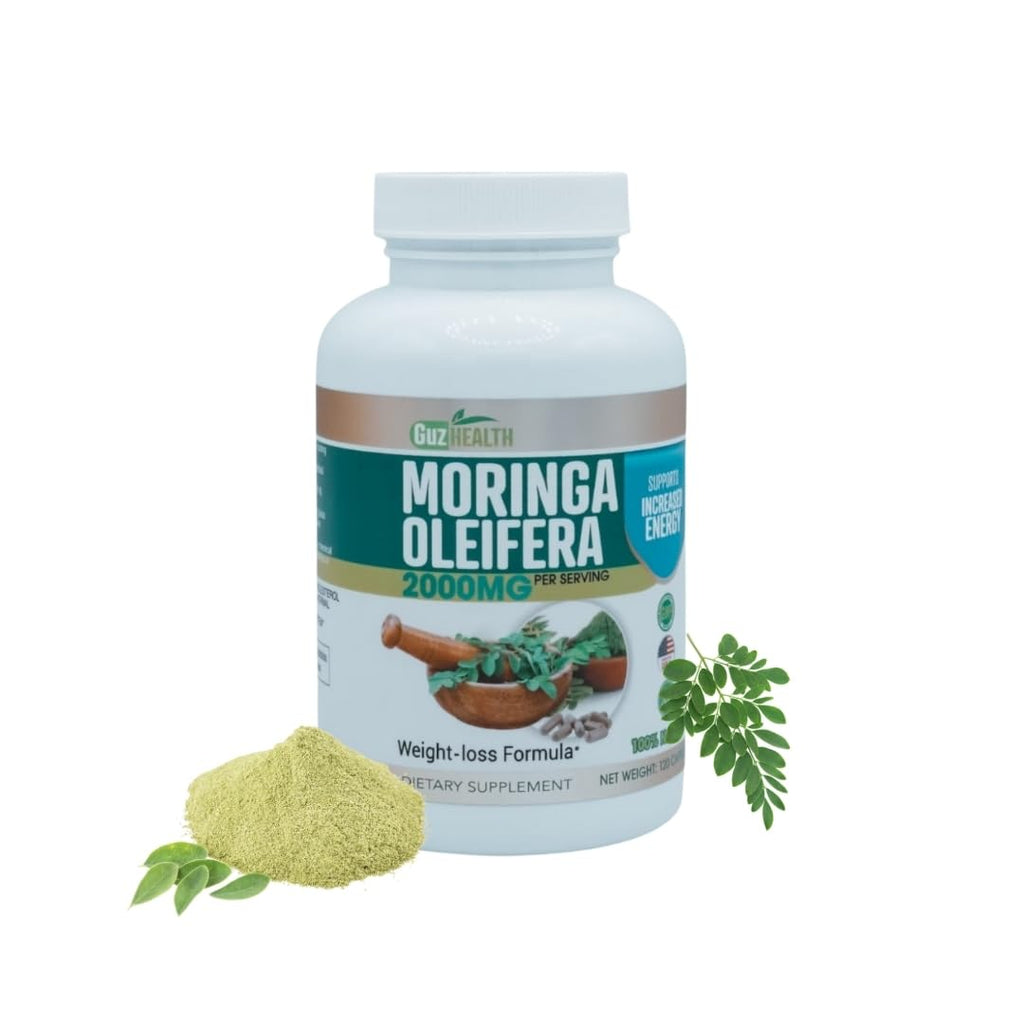 Moringa Oleifera 2000mg Capsules 120 Count X8229