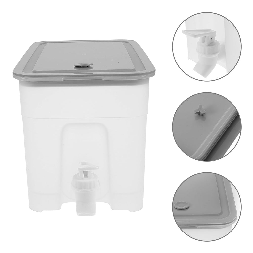 4L Water Jug with Faucet and Lid V5267