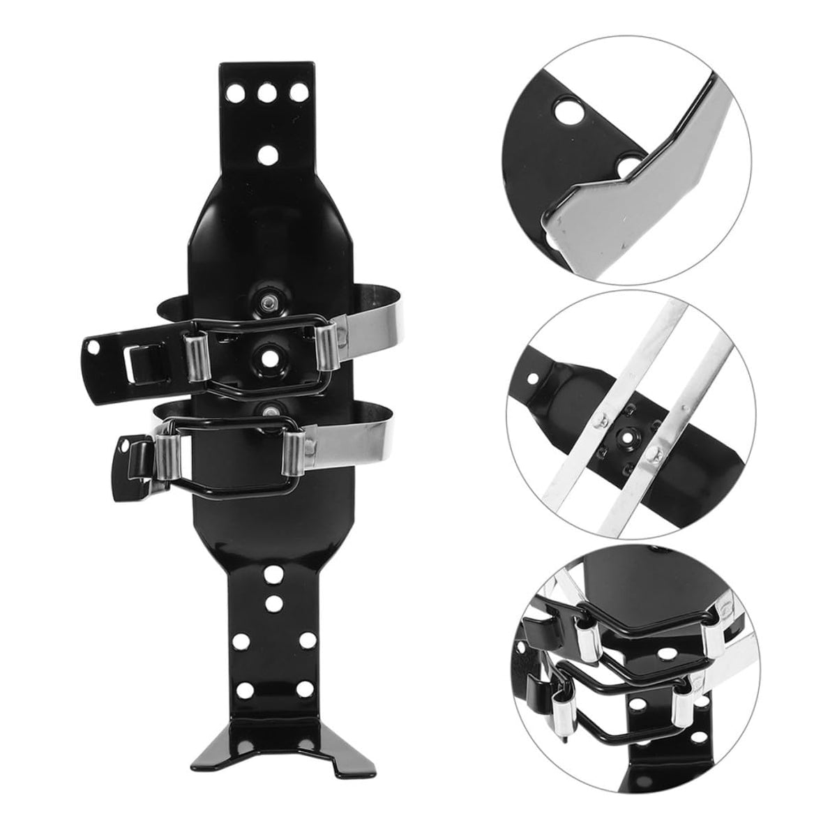 2 Pcs Fire Extinguisher Mounting Kit Wall Bracket Holder J78858