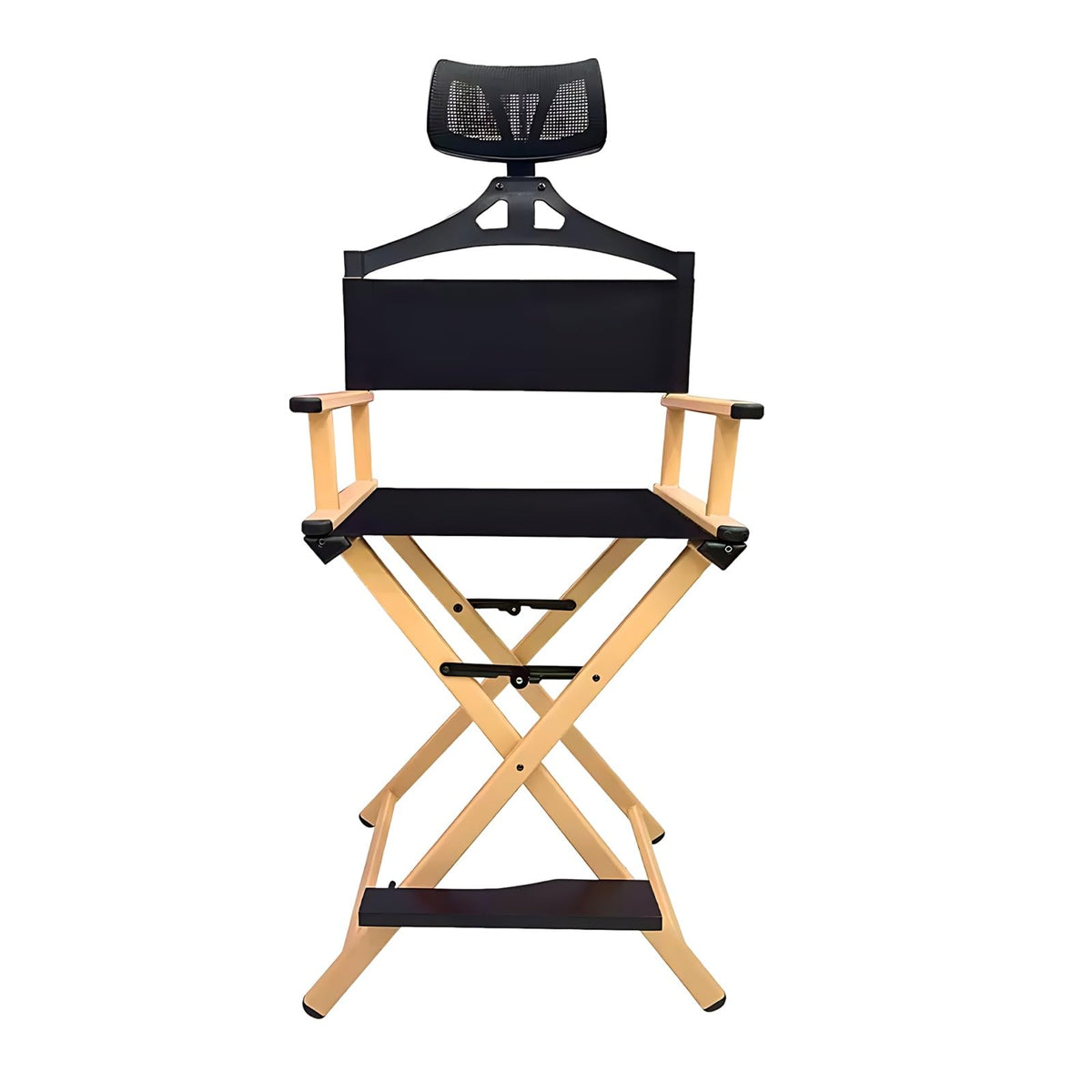 Extra Tall Aluminum Foldable Makeup Artist Chair S360375