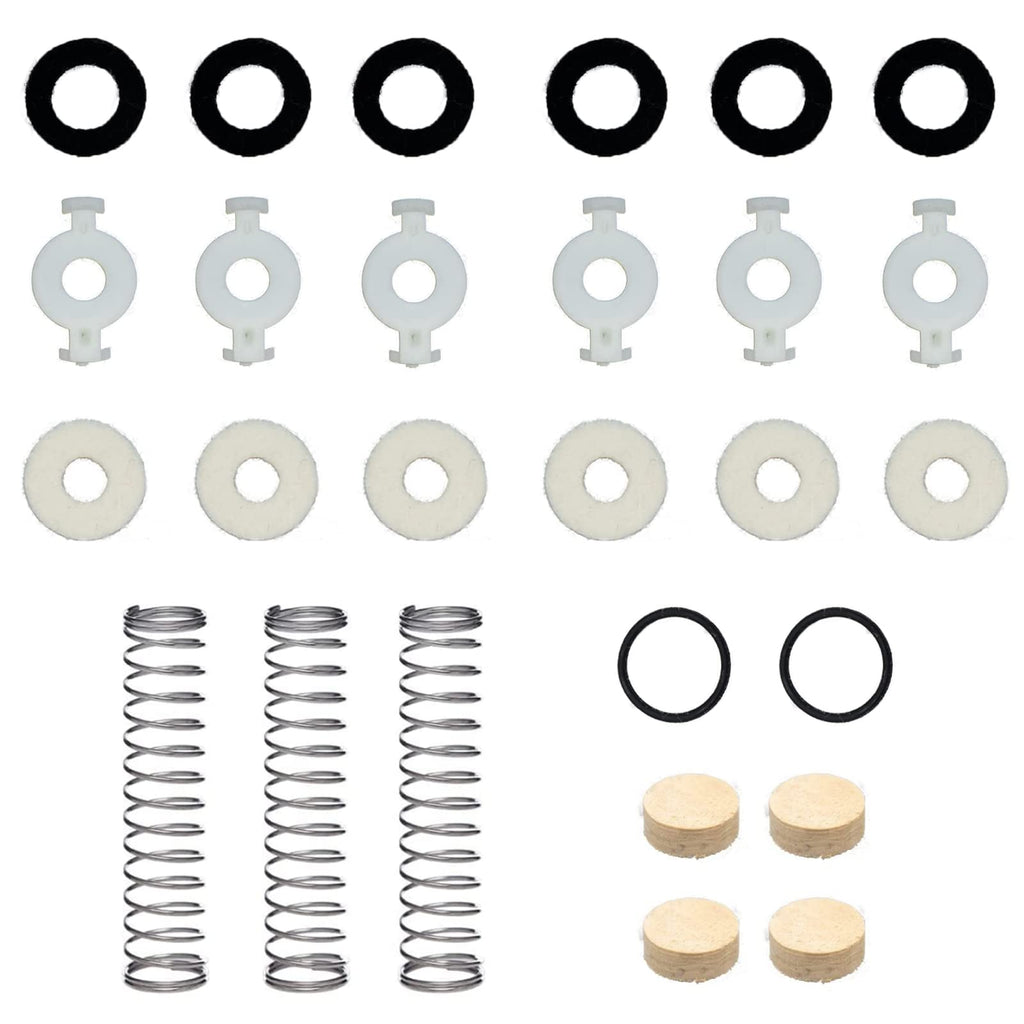 Trumpet Repair Kit with Valve Springs Felt Washers Water Key Corks C754