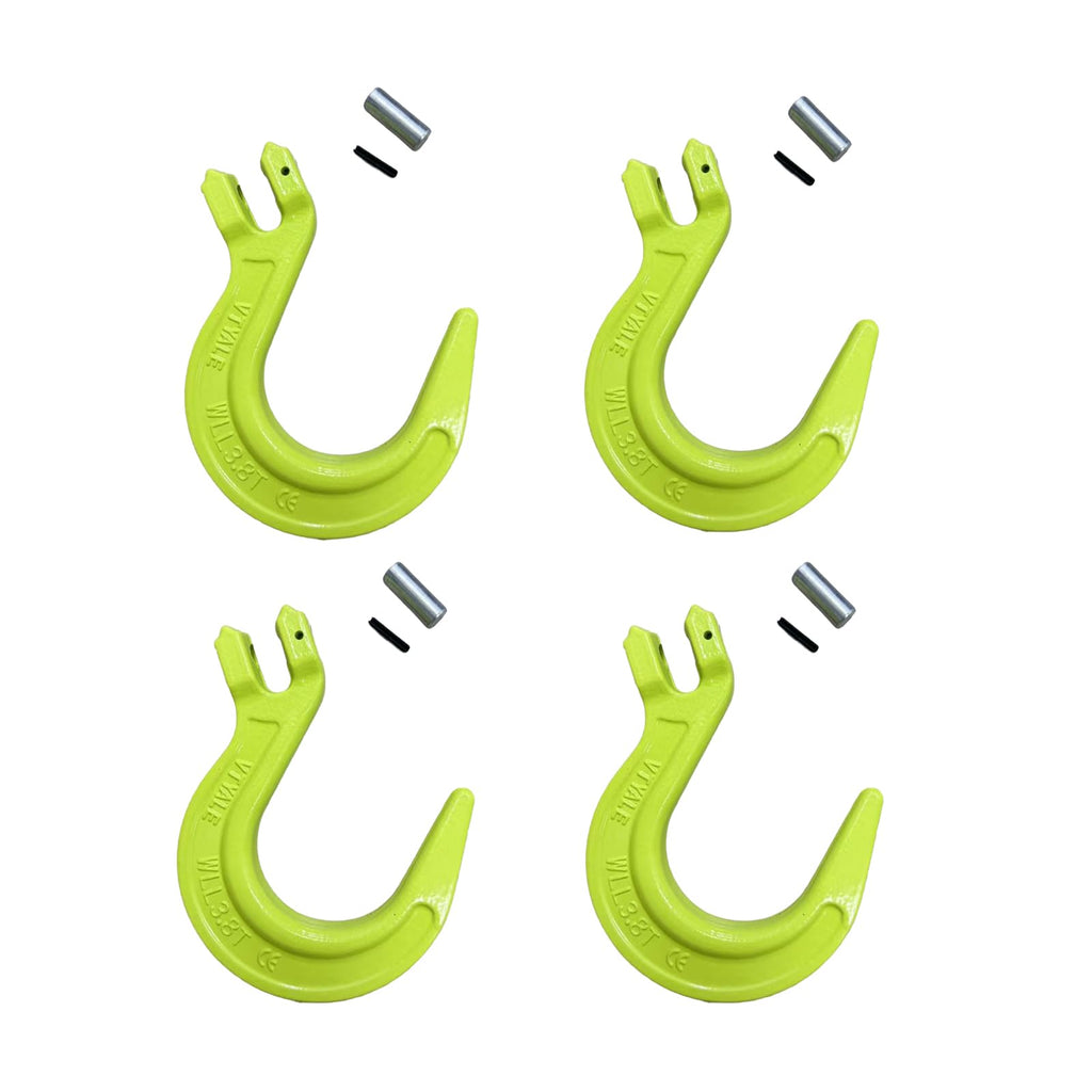 3/8" G80 Clevis Foundry Hook 4 Pack Q171
