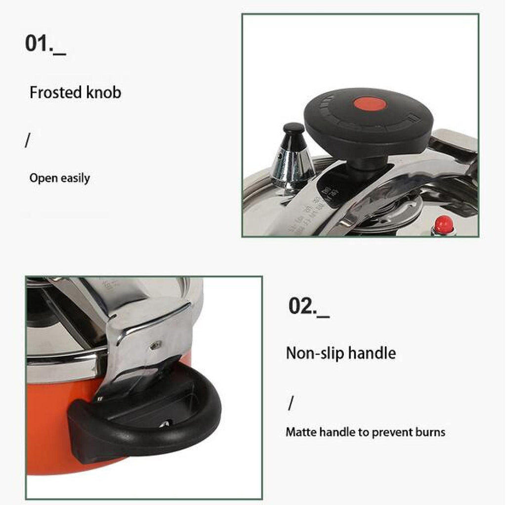 Camping Pressure Cooker Aluminum Alloy 2L F7395