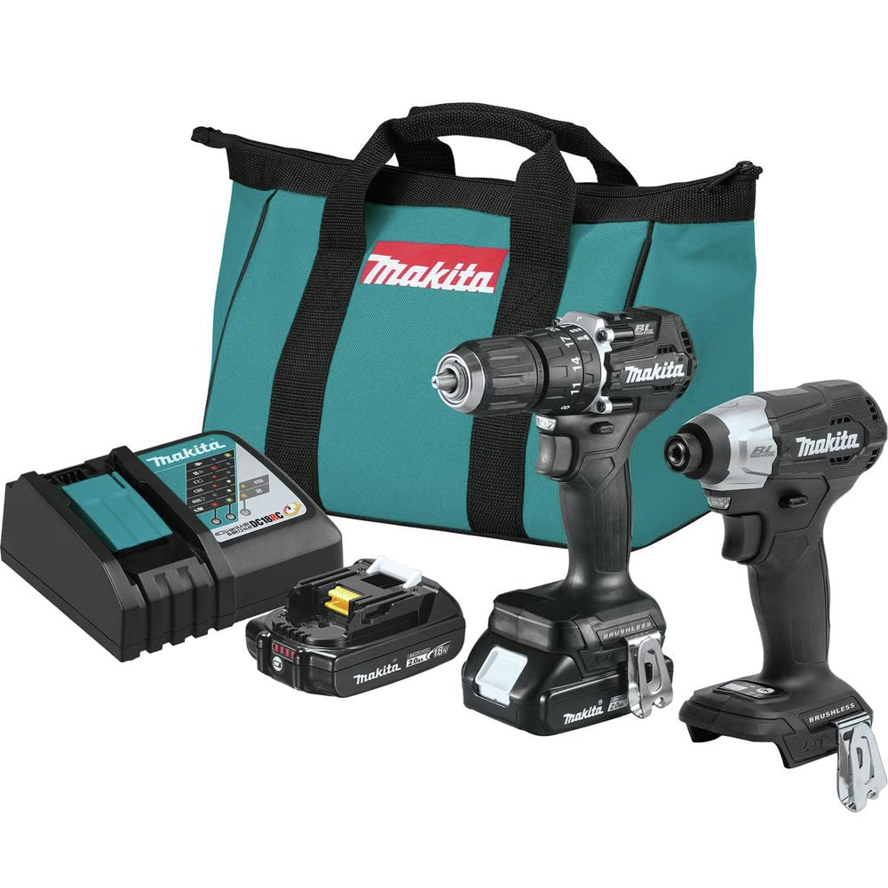 18V Cordless 2 Pc Combo Kit E114