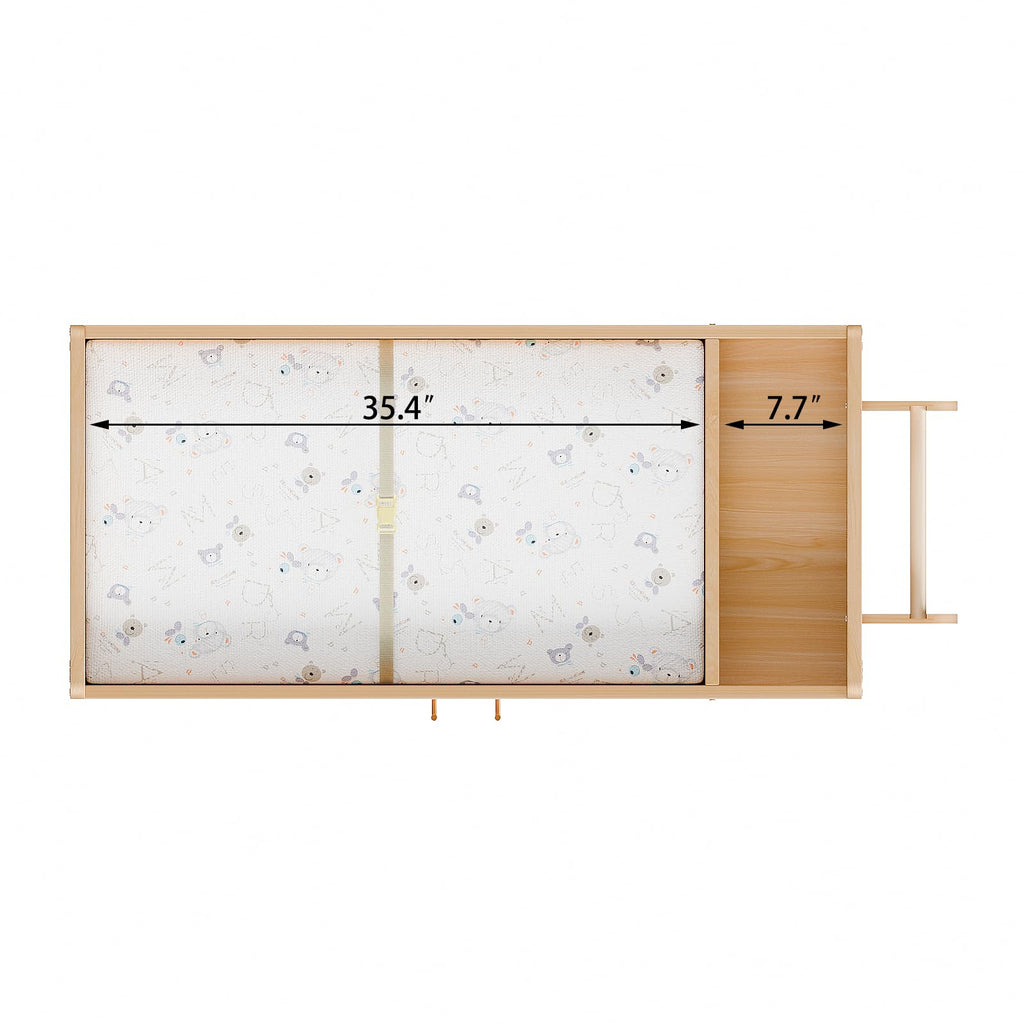 Daycare Changing Table with Storage & Changing Pad Z642769