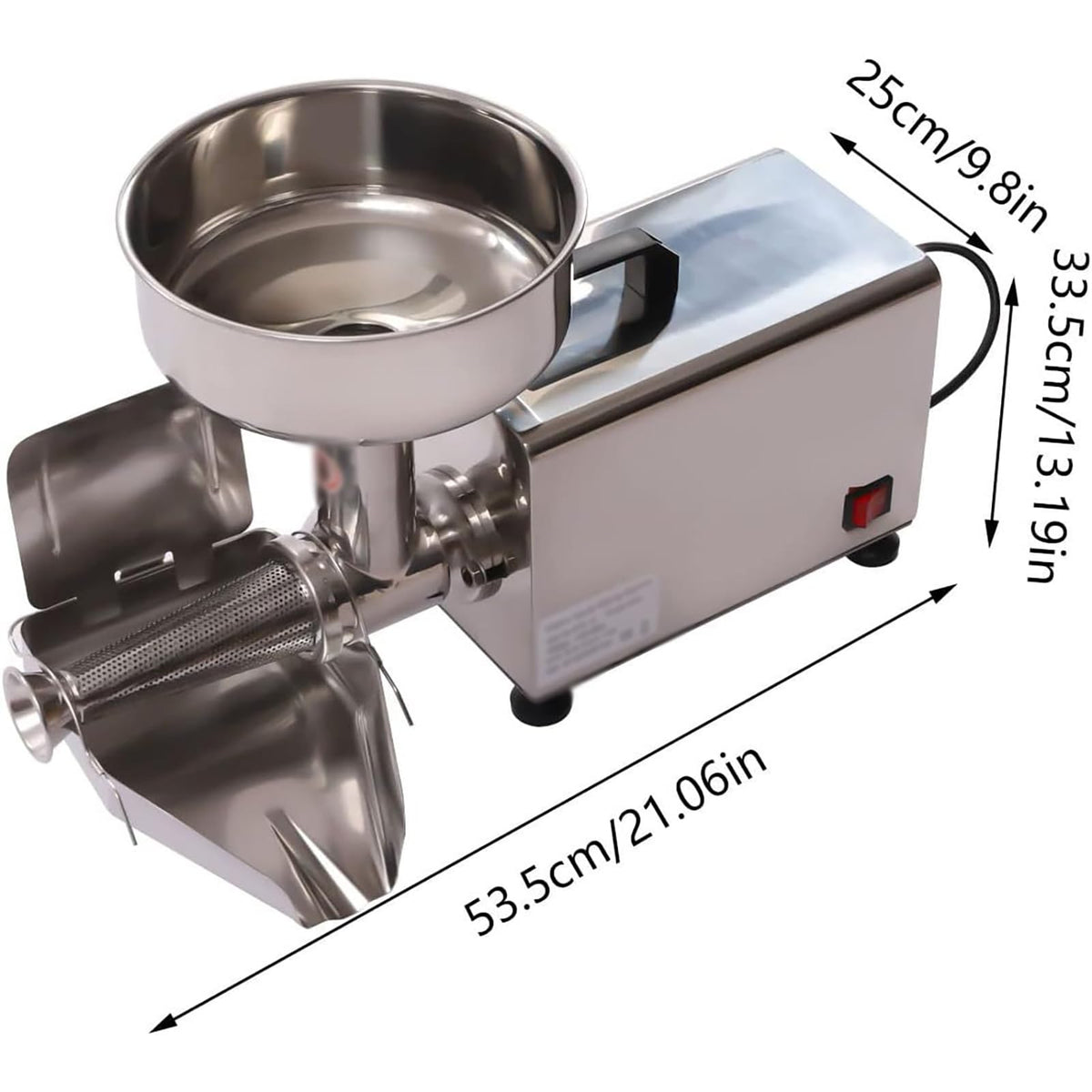 450W Stainless Steel Electric Tomato Strainer Machine K452