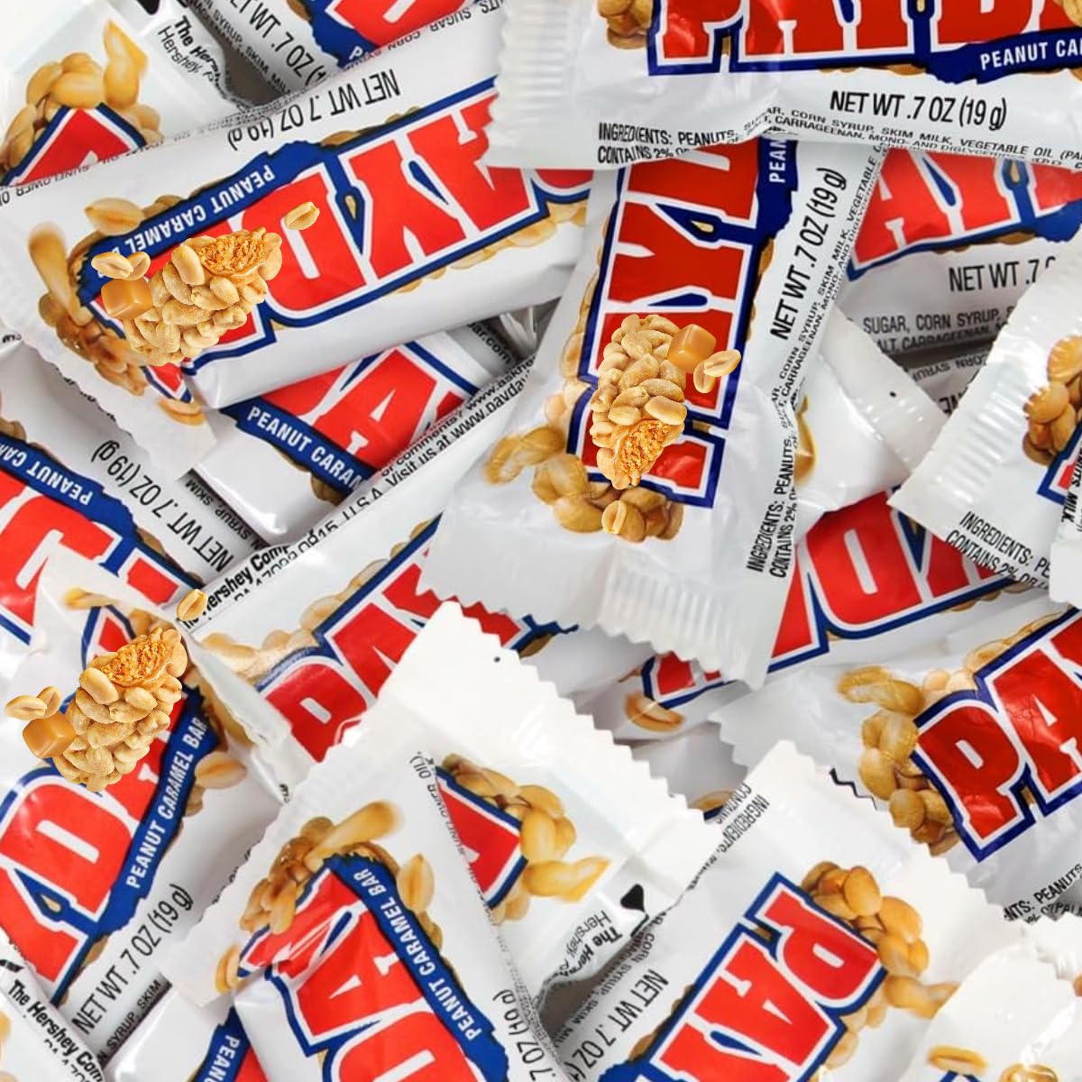 Peanut Caramel Fun Size Candy Bars E288354