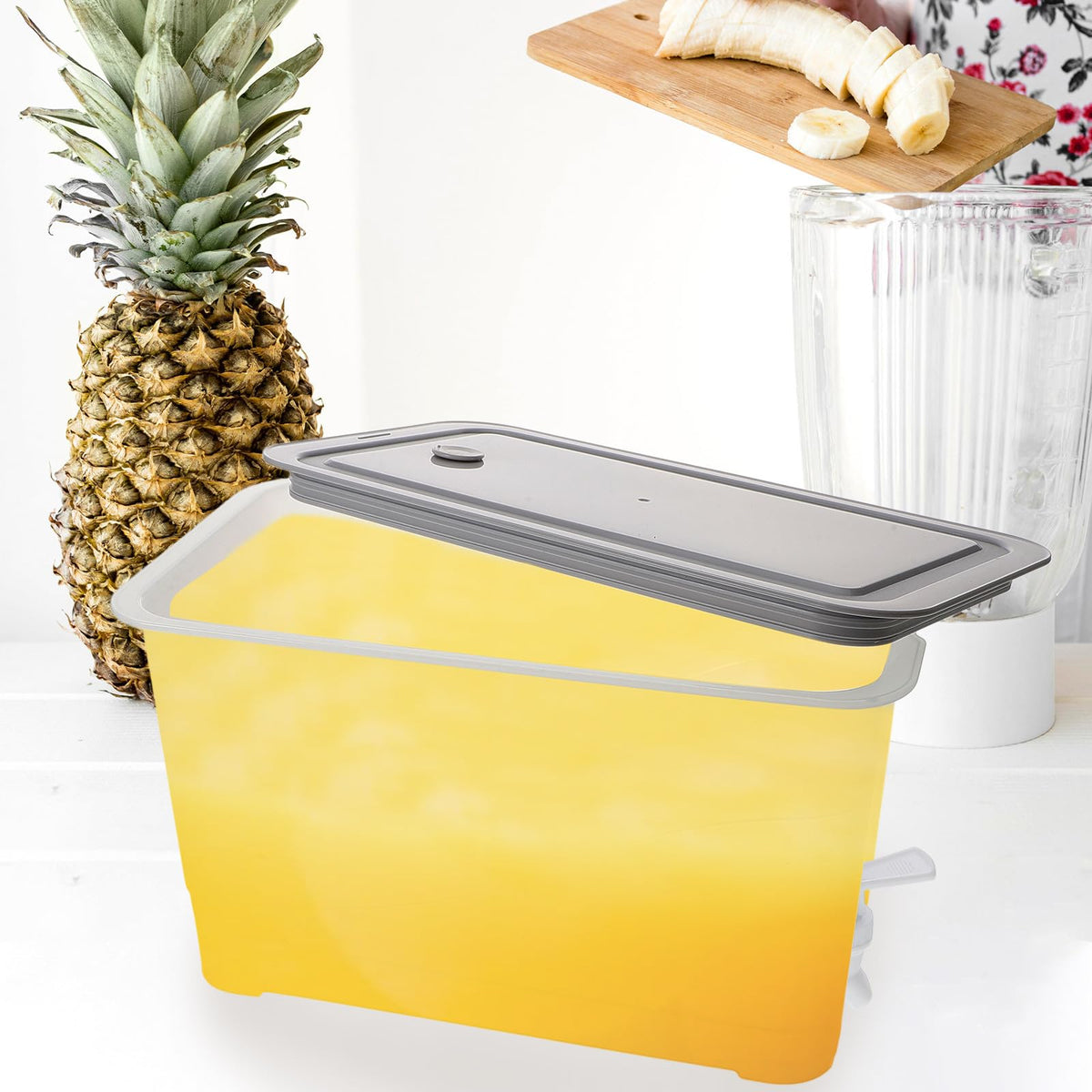 4L Water Jug with Faucet and Lid V5267