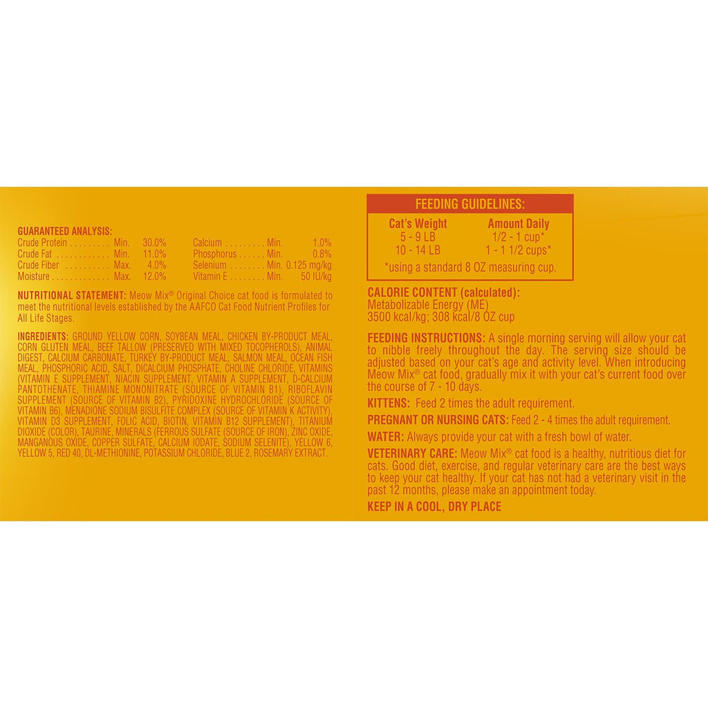 Original 3.15-Pound Cat Food U38369