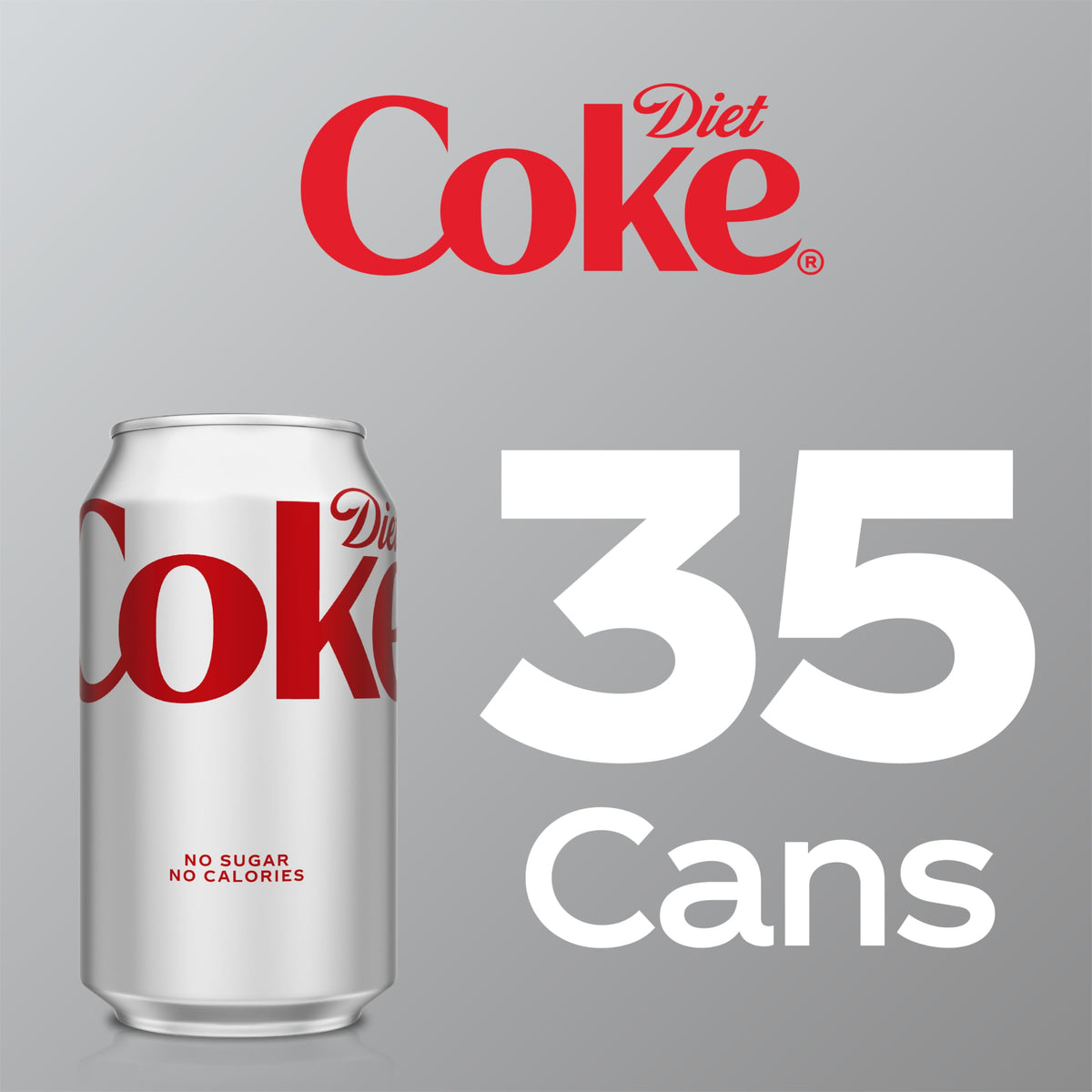 Diet Coke Soda Soft Drink, 12 fl oz, 35 Pack V8874