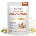 7500mg Odorless Garlic Capsules 300 Softgels W7442