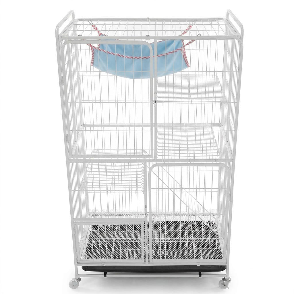 4-Tier Metal Wire Cat Playpen N53298