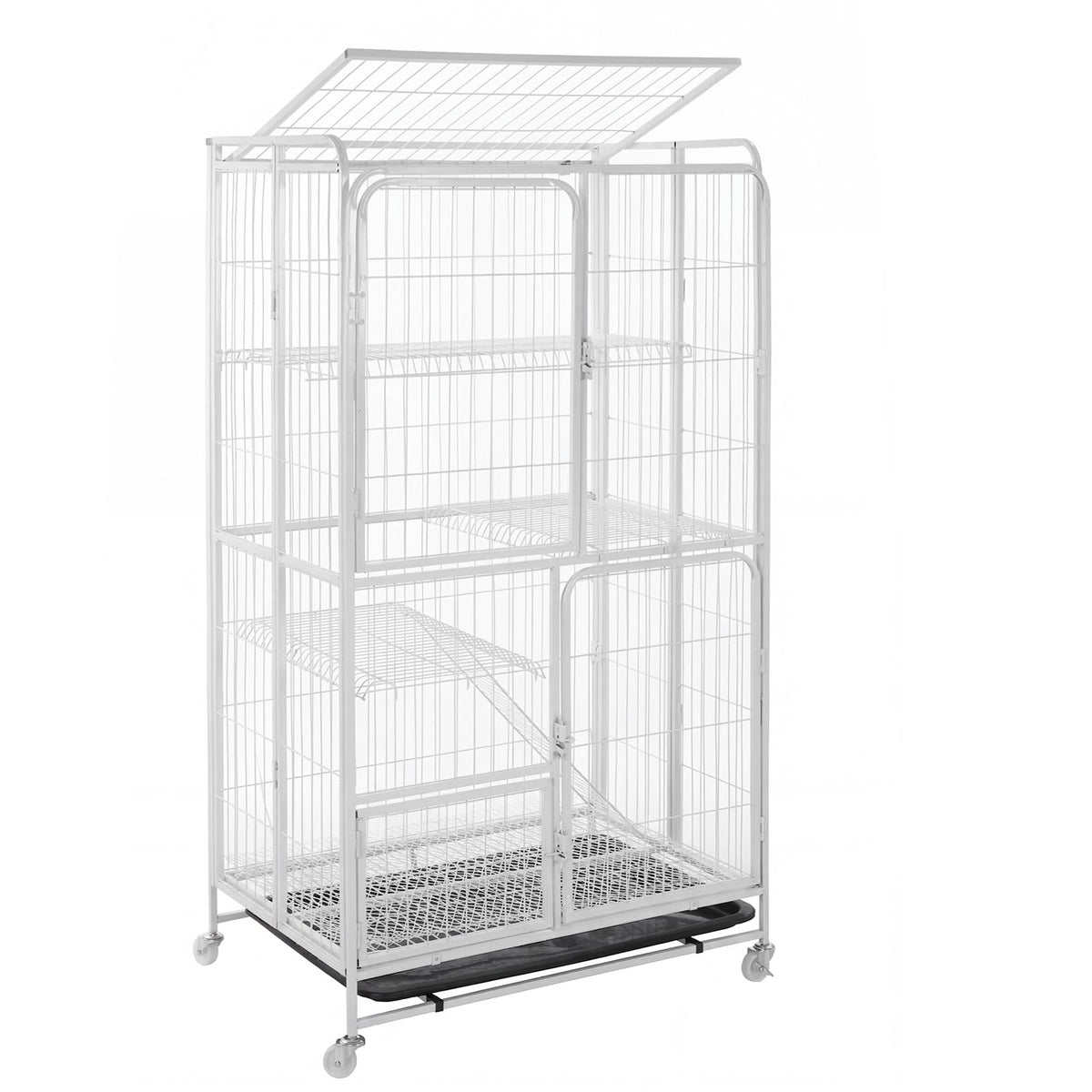 4-Tier Metal Wire Cat Playpen N53298