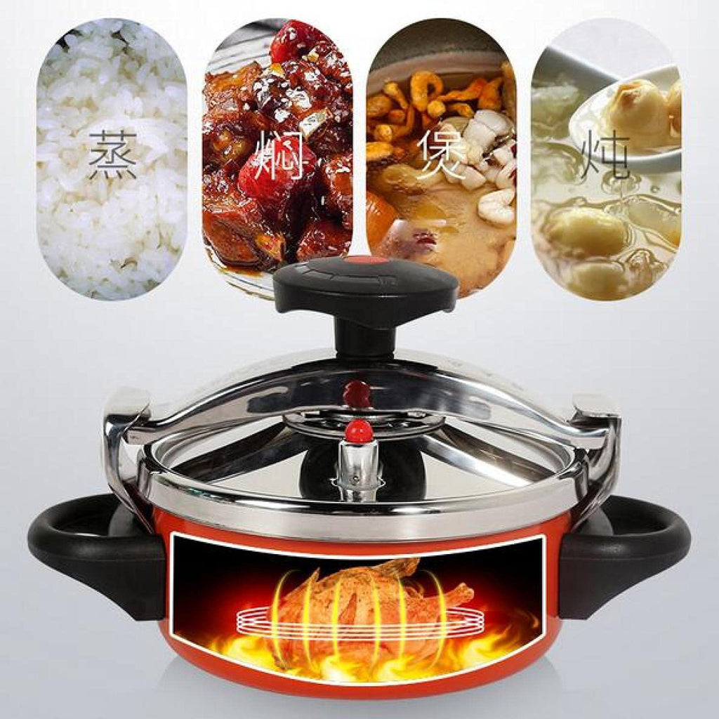 Camping Pressure Cooker Aluminum Alloy 2L F7395