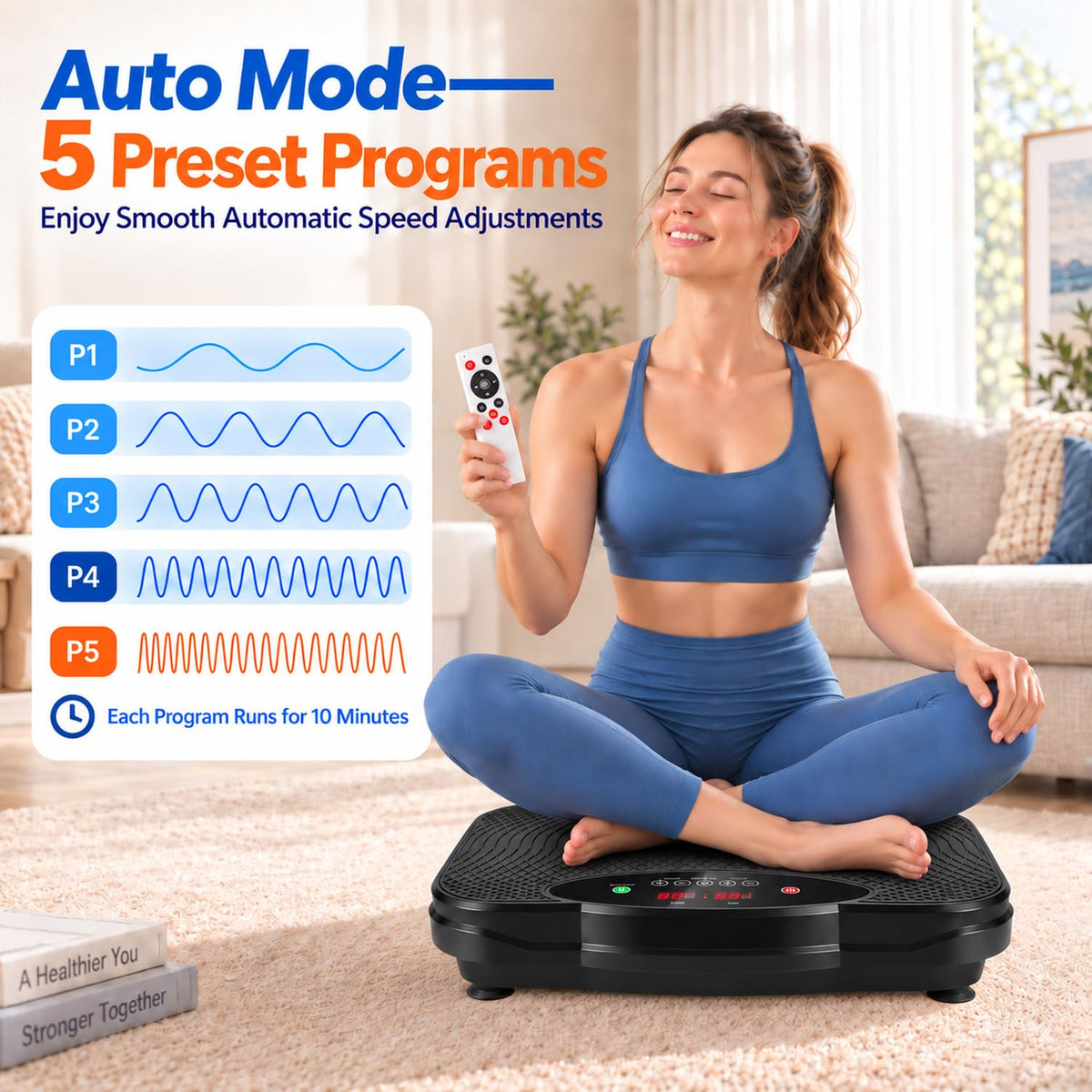Vibration Plate Exercise Machine U25387