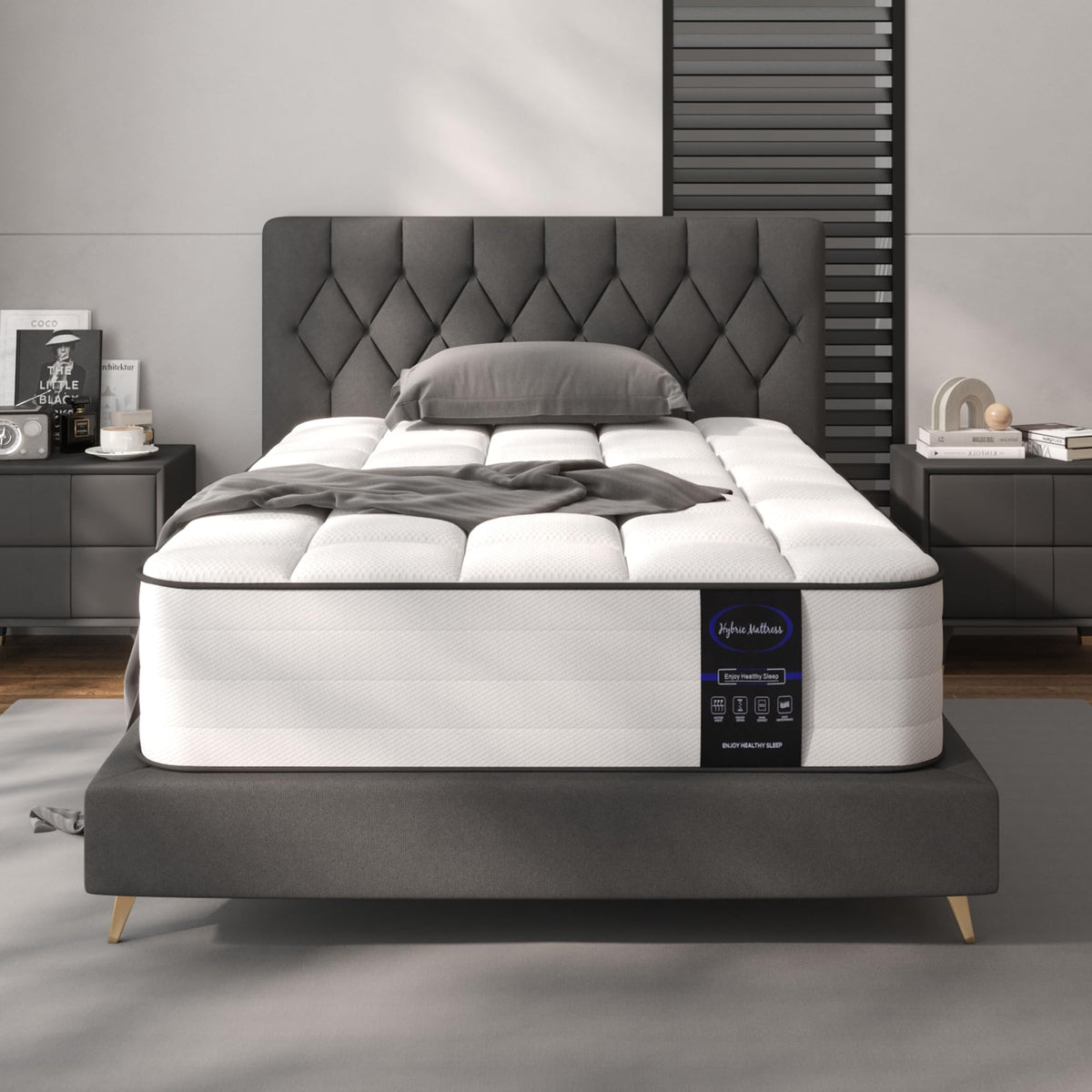 8 Inch Hybrid Twin Mattress S57322