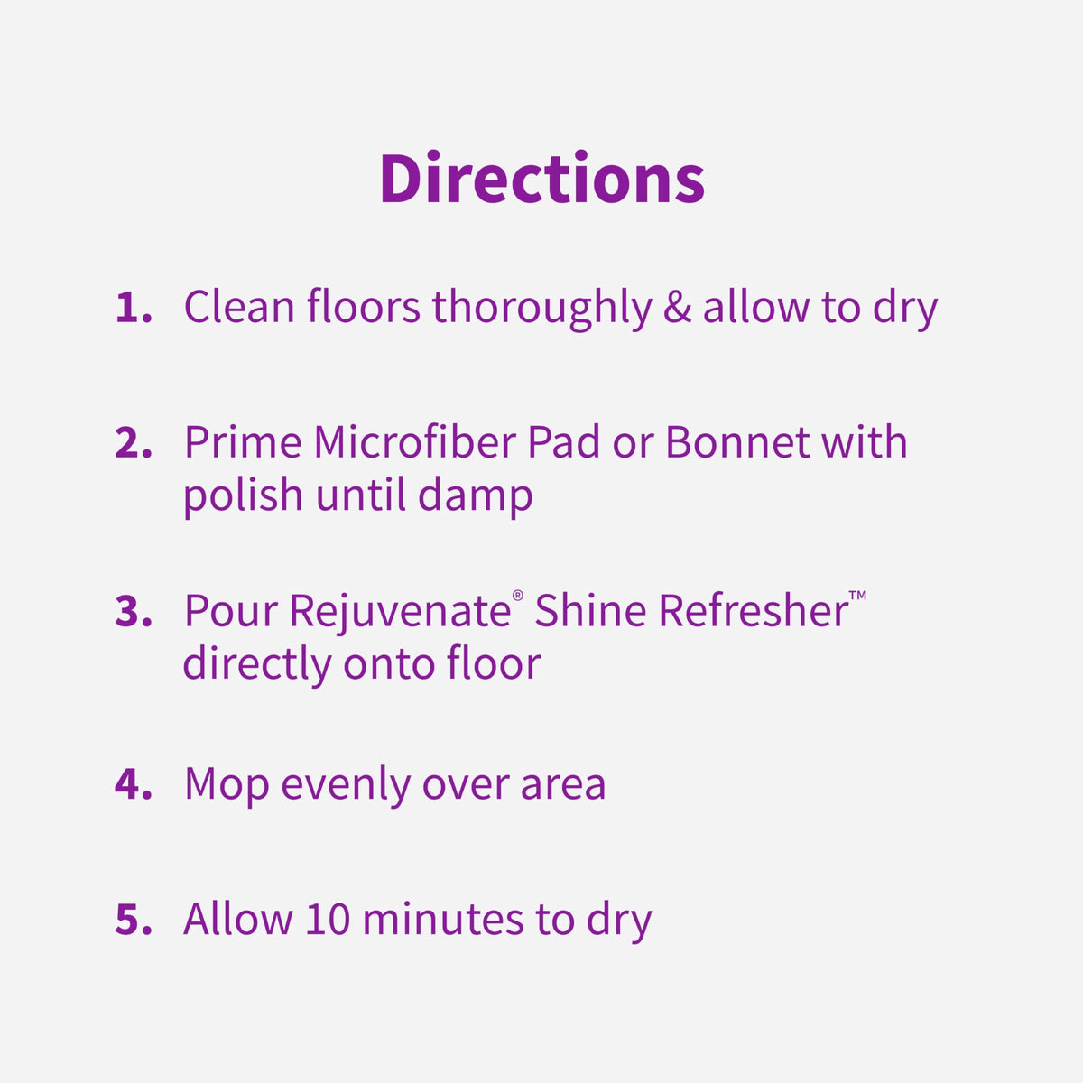 1 Gallon Floor Polish for Sealed Hardwood, Laminate, Vinyl and Tile D6452