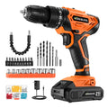 Cordless Drill, 20+1 Torque, 2 Speed, 3/8" Electric Screwdriver with 28pcs Drill Bits Set P5275