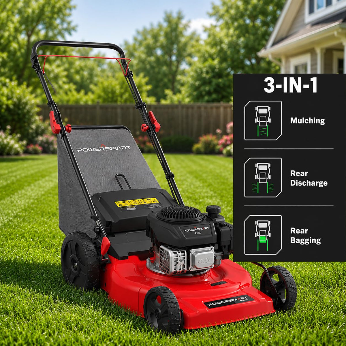 21" Gas Self-Propelled Lawn Mower X702