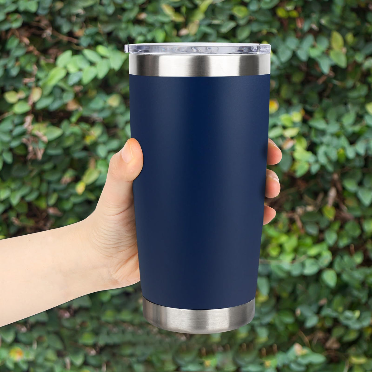 20oz Stainless Steel Tumbler with Lid W8581