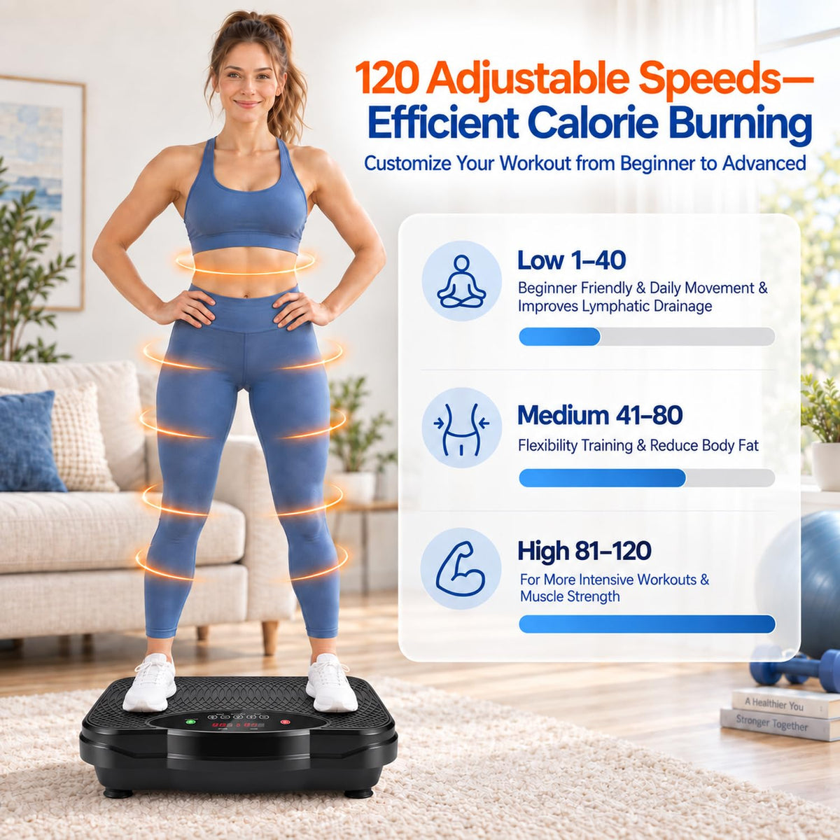 Vibration Plate Exercise Machine U25387