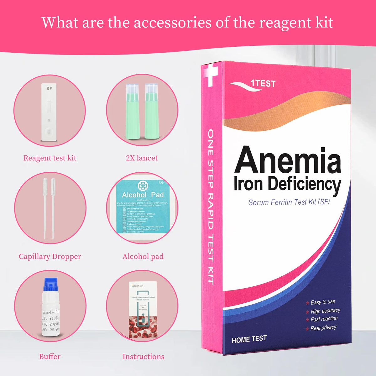 Iron Deficiency Test Kit V42680
