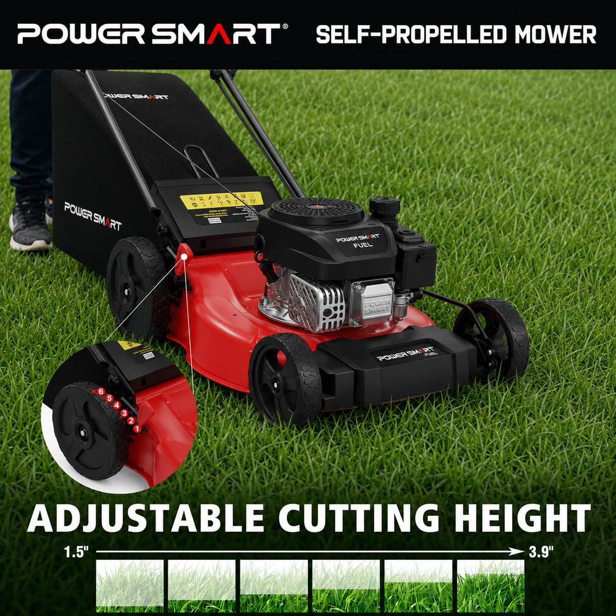 21" Gas Self-Propelled Lawn Mower X702