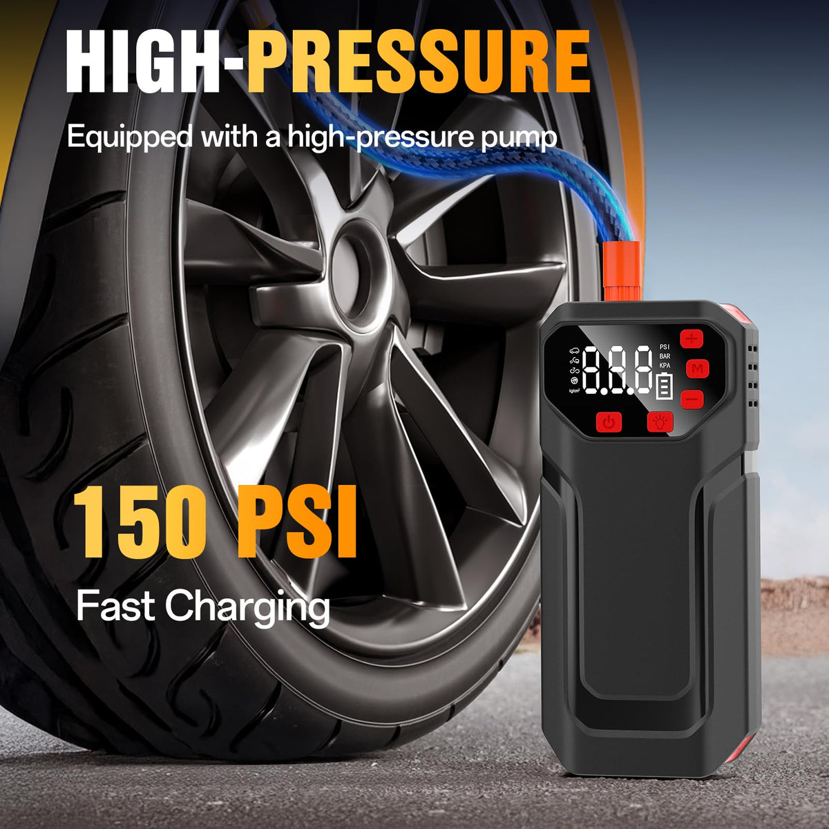 Portable Air Compressor 150PSI H2040