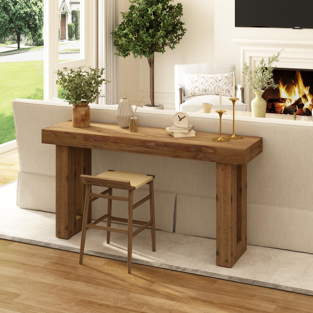 Solid Wood Console Table Q725804
