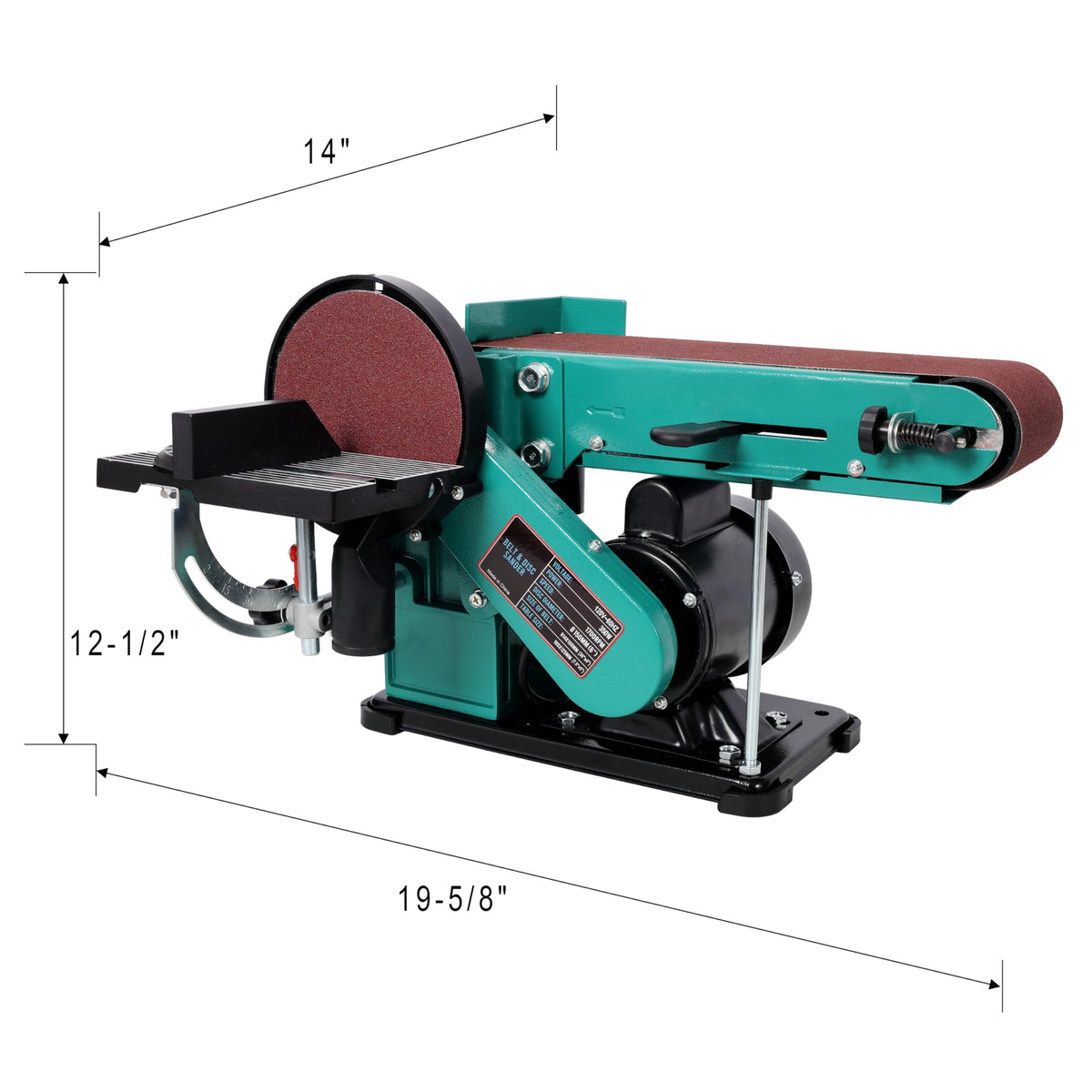 4" x 36" Belt Sander with 6" Disc Polisher P53859