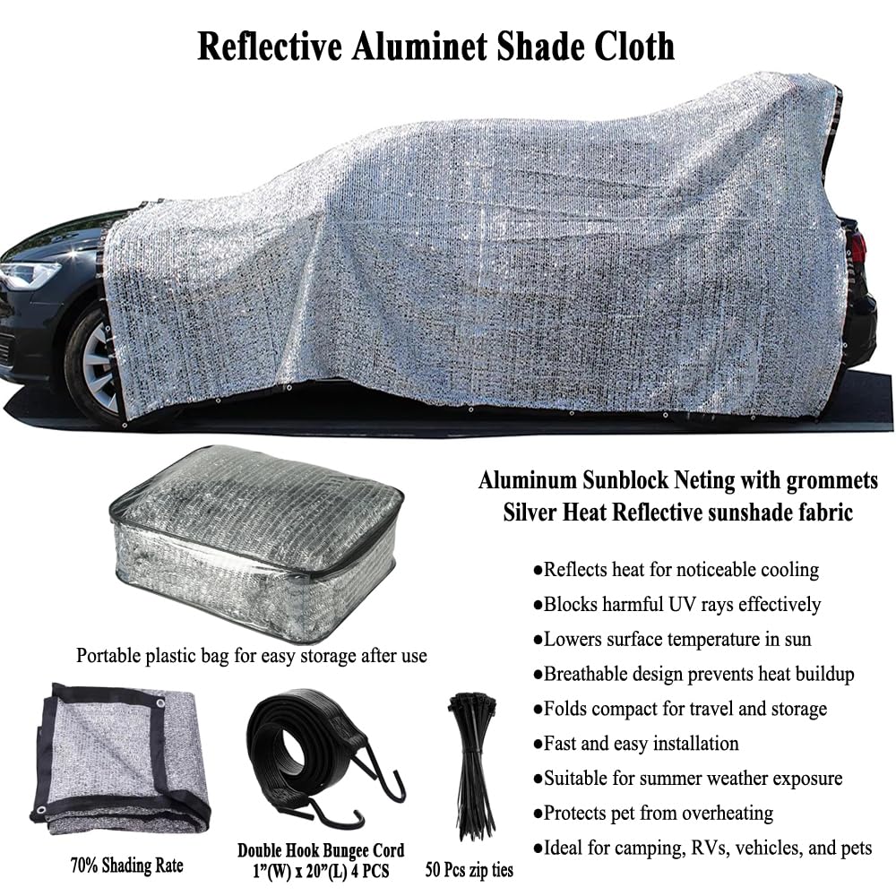 10x25 FT Aluminet Shade Cloth A5523