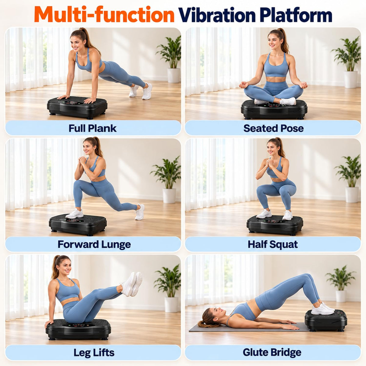 Vibration Plate Exercise Machine U25387