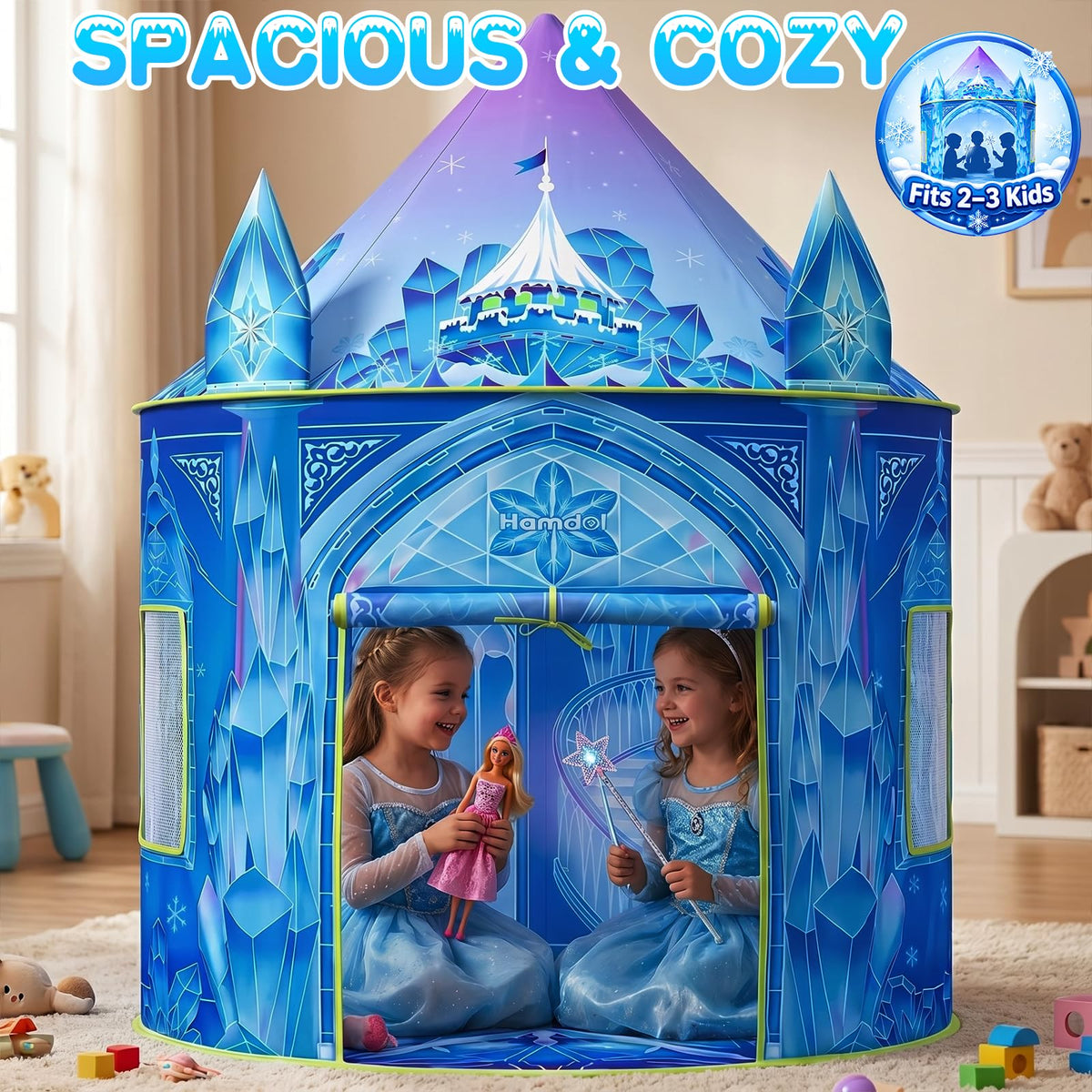 Princess Play Tent with Carry Bag I7746