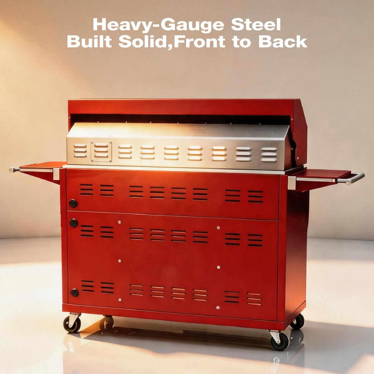 49" 304 Stainless Steel Gas Grill 4 Burner 99,000 BTU I936