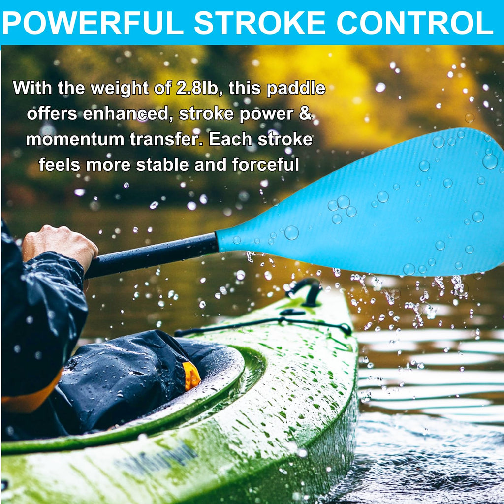 Adjustable 4-Piece Dual Blade Aluminum Paddle O4042
