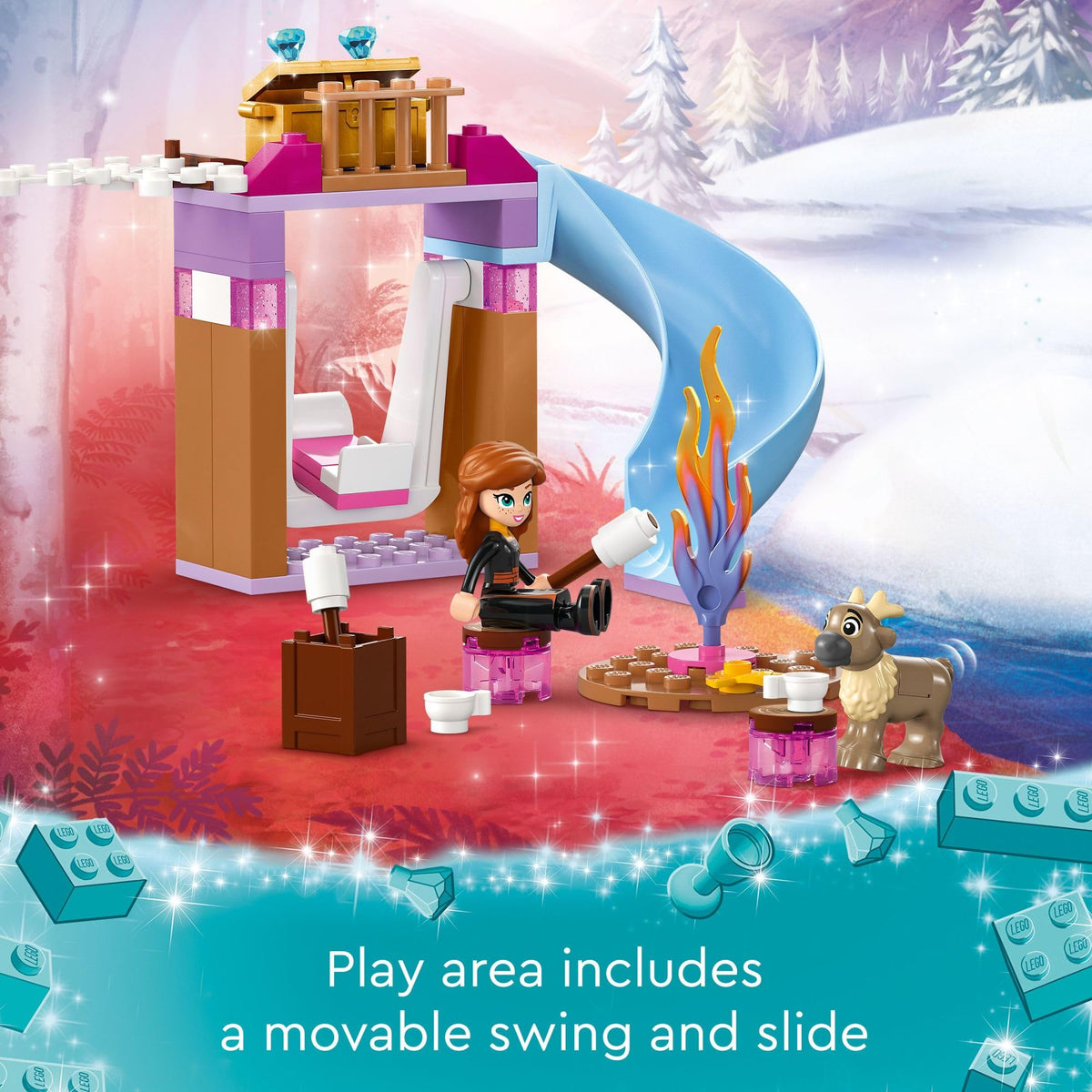 Frozen Princess Castle Building Toys Set H22162