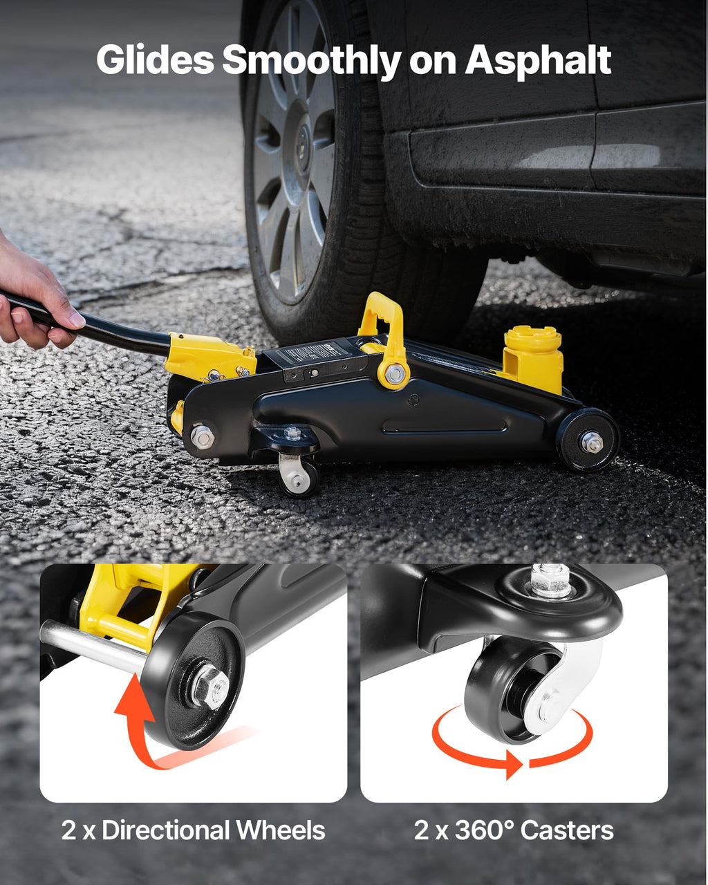 2 Ton Steel Hydraulic Floor Jack O601201