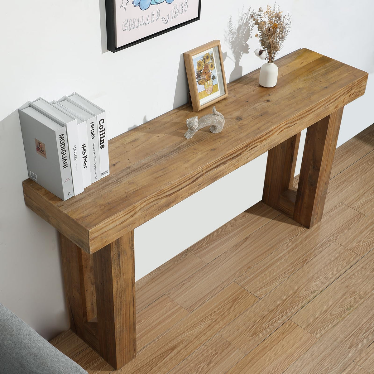 Solid Wood Console Table Q725804