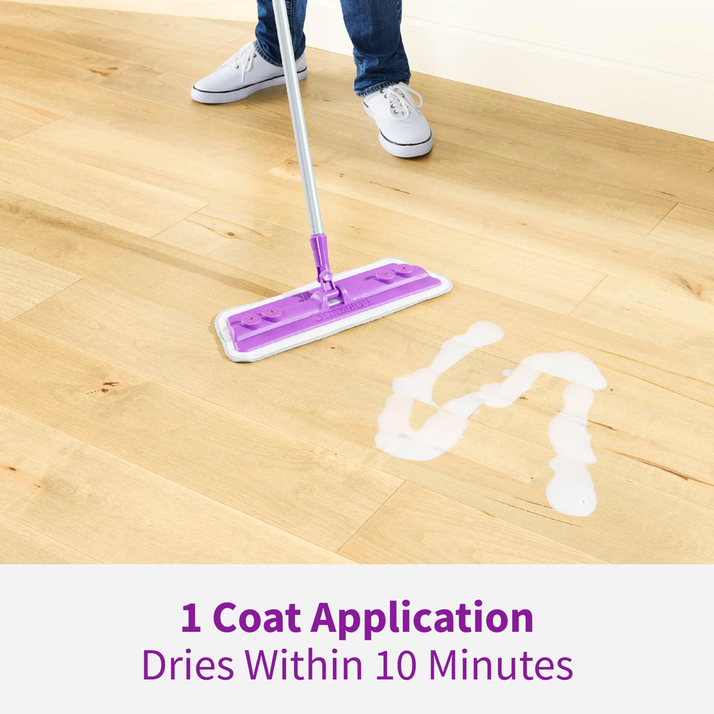 1 Gallon Floor Polish for Sealed Hardwood, Laminate, Vinyl and Tile D6452