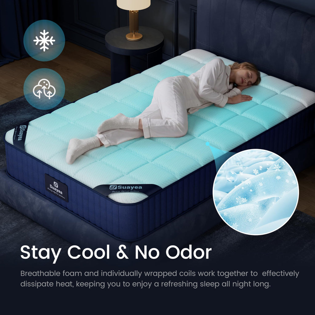 8 inch Hybrid Memory Foam Full Mattress J49522
