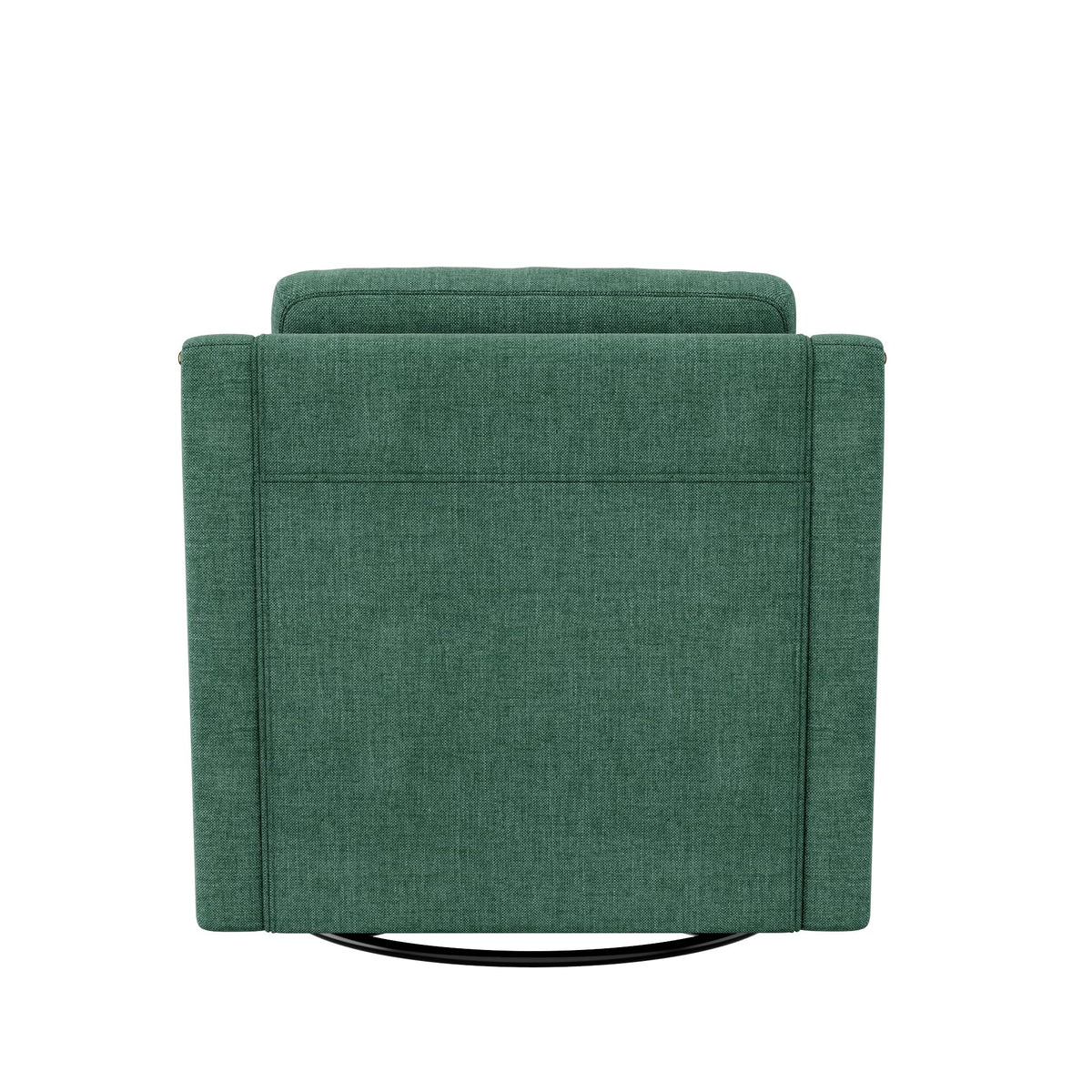 Swivel Accent Chair Set of 2 Green Armchair V60066