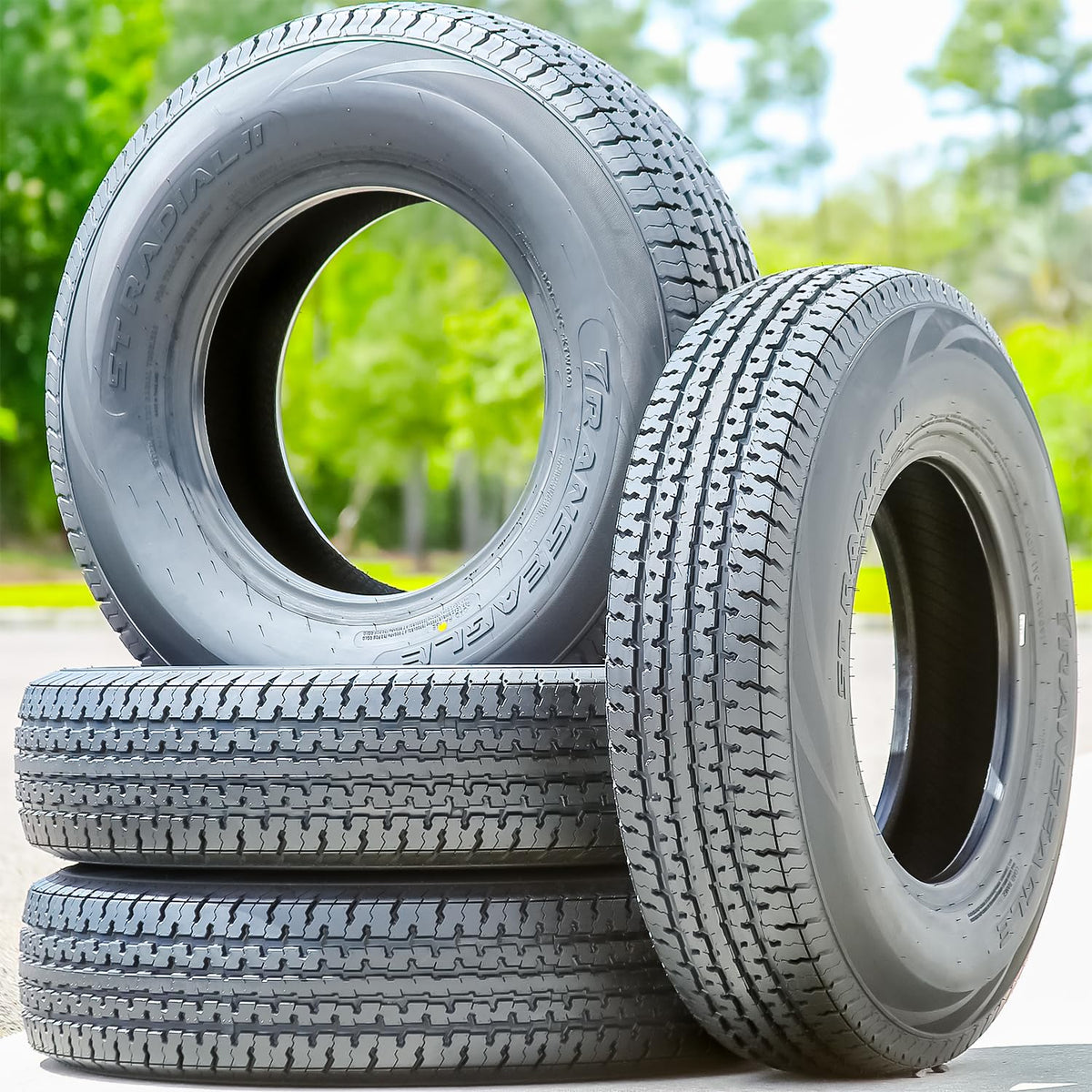 4 x ST205/75R15 All Season 10 Ply Tires K761
