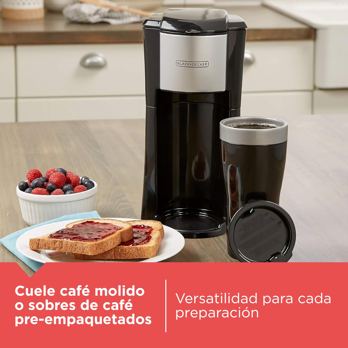 Black Single Serve Coffeemaker V520