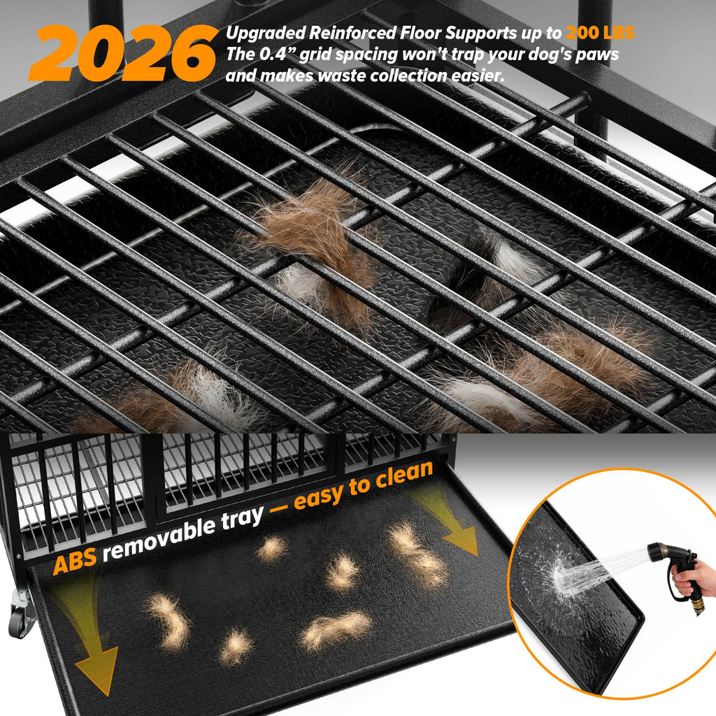 48 Inch Heavy Duty Dog Crate W53135